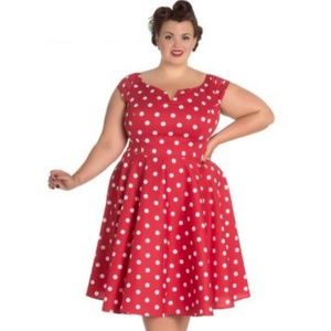 Hell Bunny Nicky 50's Dress - Plus Size XXL